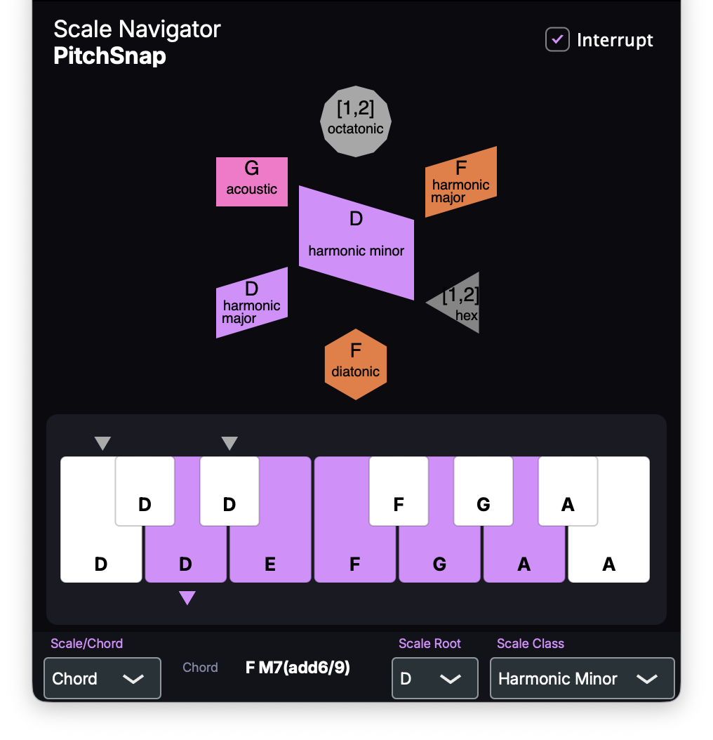 Tonalign settings